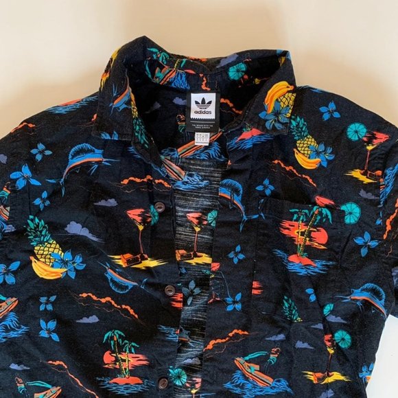 adidas Other - Adidas Skaterboarding Flannel Shirt Sz S